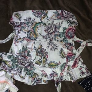 Flared NY& Co dressy strapless WORN ONCE!